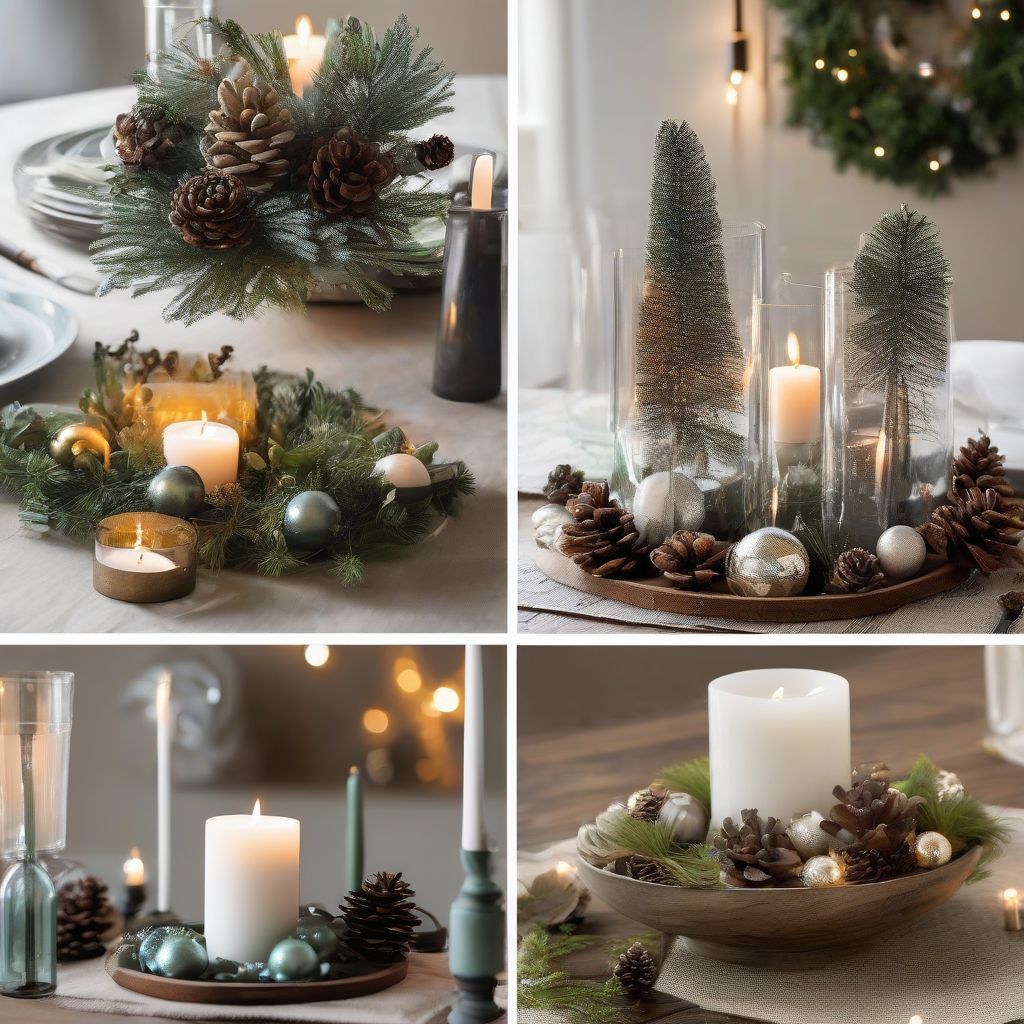 DIY Holiday Centerpiece Options