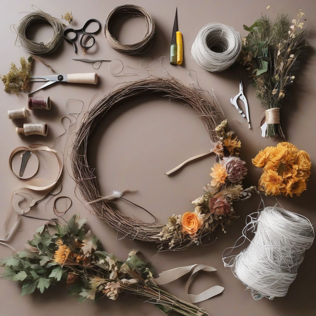 DIY Wreath Materials