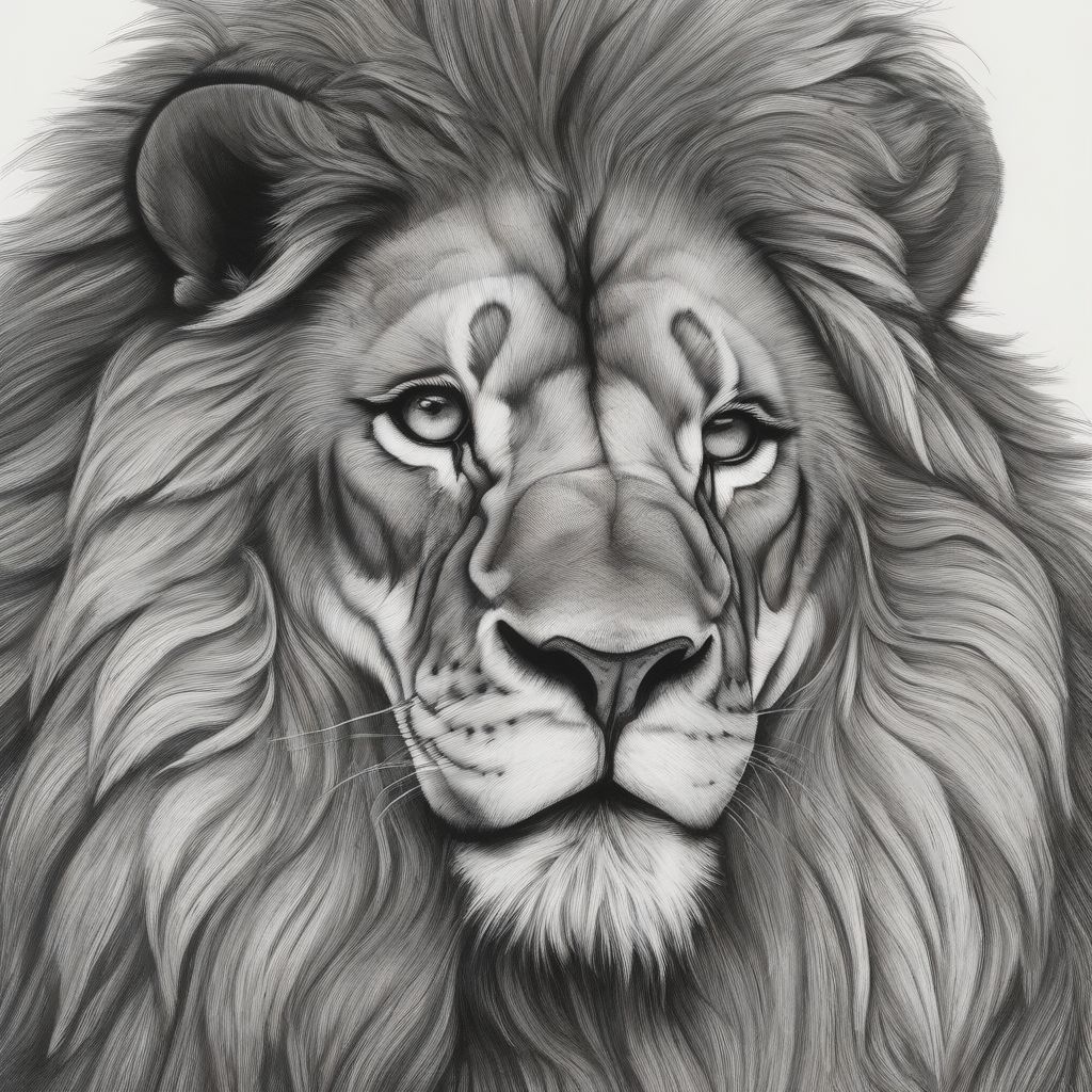 How to Draw a Majestic Lion