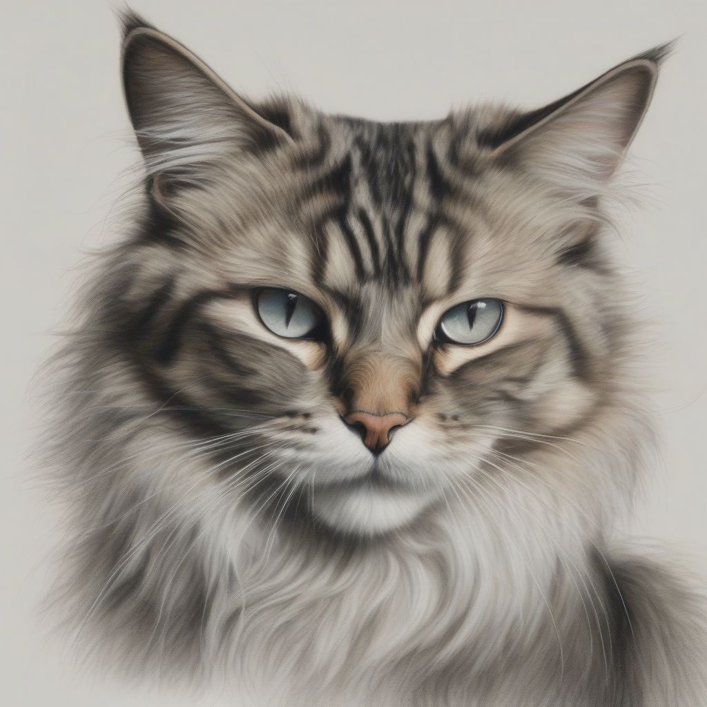 How to Draw a Realistic Cat