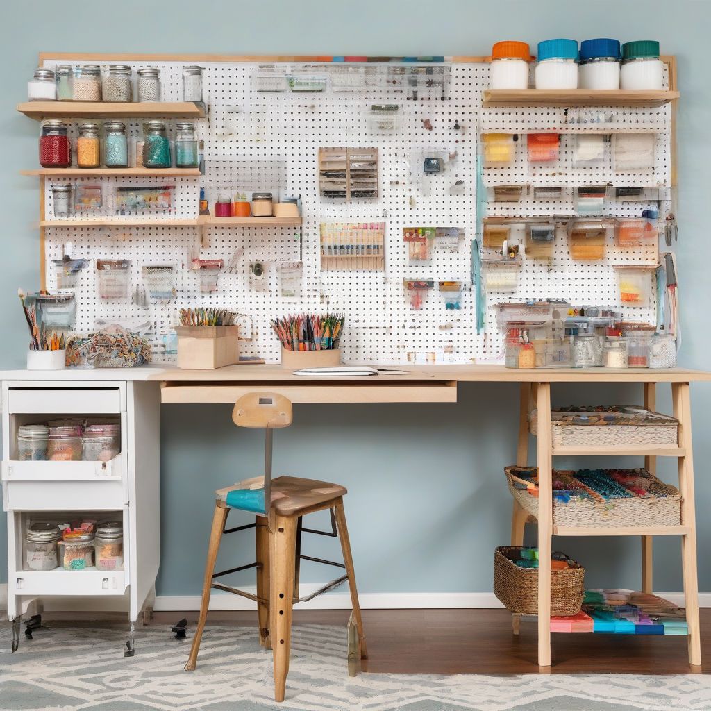 Repurposed Craft Storage