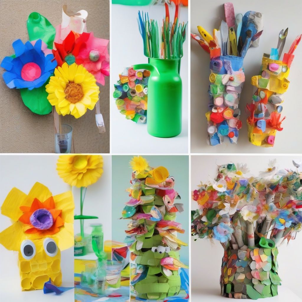 Unleash Your Inner Artist: The Best Easy Crafts for Kids Using Recycled Materials