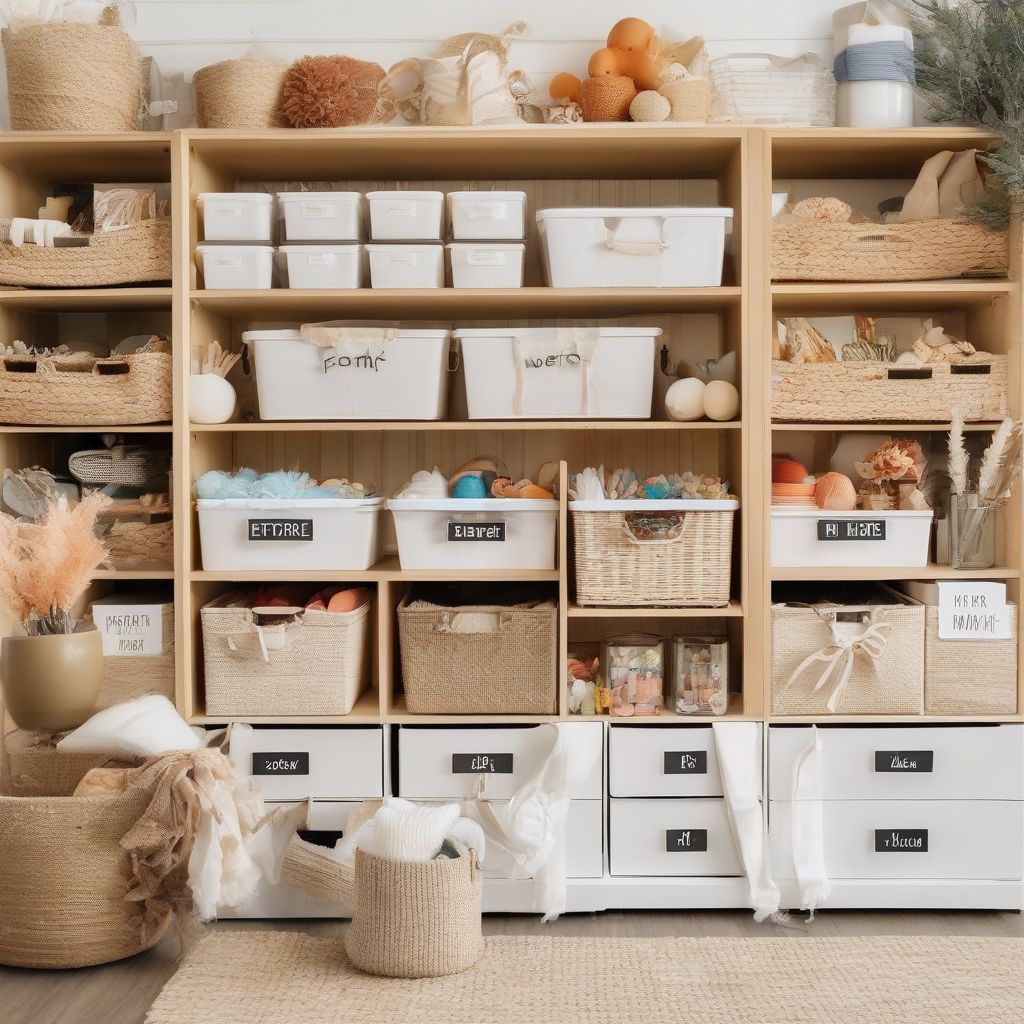 How to Organize Seasonal Crafting Throughout the Year